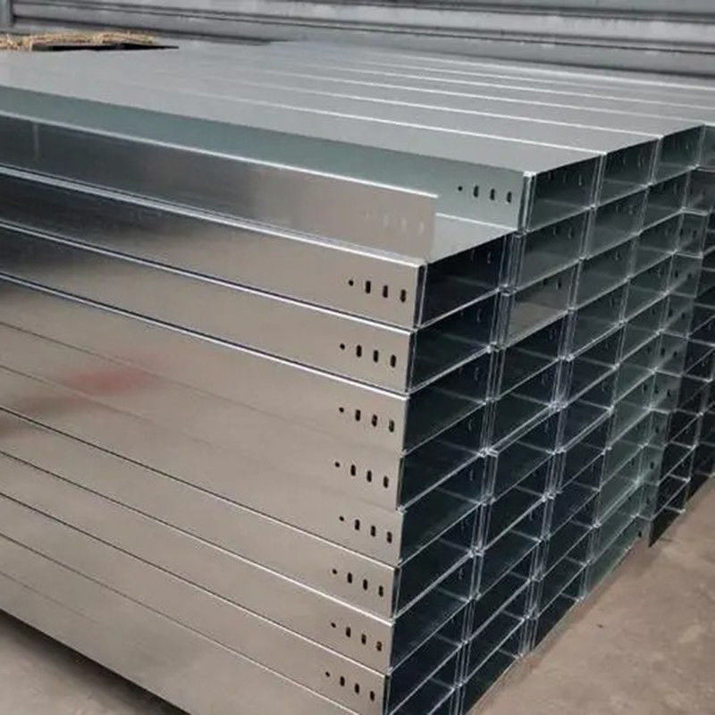 Kablo Yönetimi Kablo Tepsisi Galvanizli Çelik Merdiven Türü / Çukur Türü / Kanal Türü